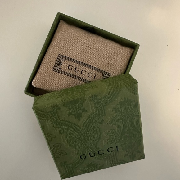 Gucci crystal Feline heads stub Earrings - Picture 2 of 4